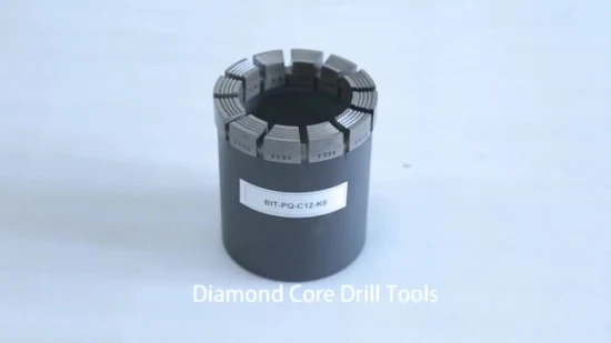 Foret à noyau de diamant d'usine pour forets à noyau de diamant en pierre dure pour couper le béton armé