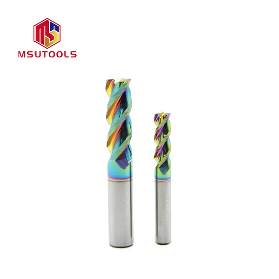 Fraise en carbure monobloc pour aluminium